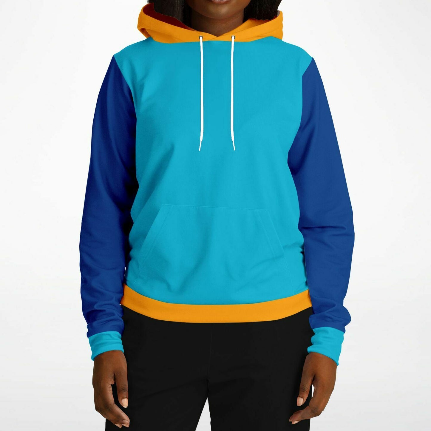 Hand-Made Color Block Hoodie | Hooman | Malibu