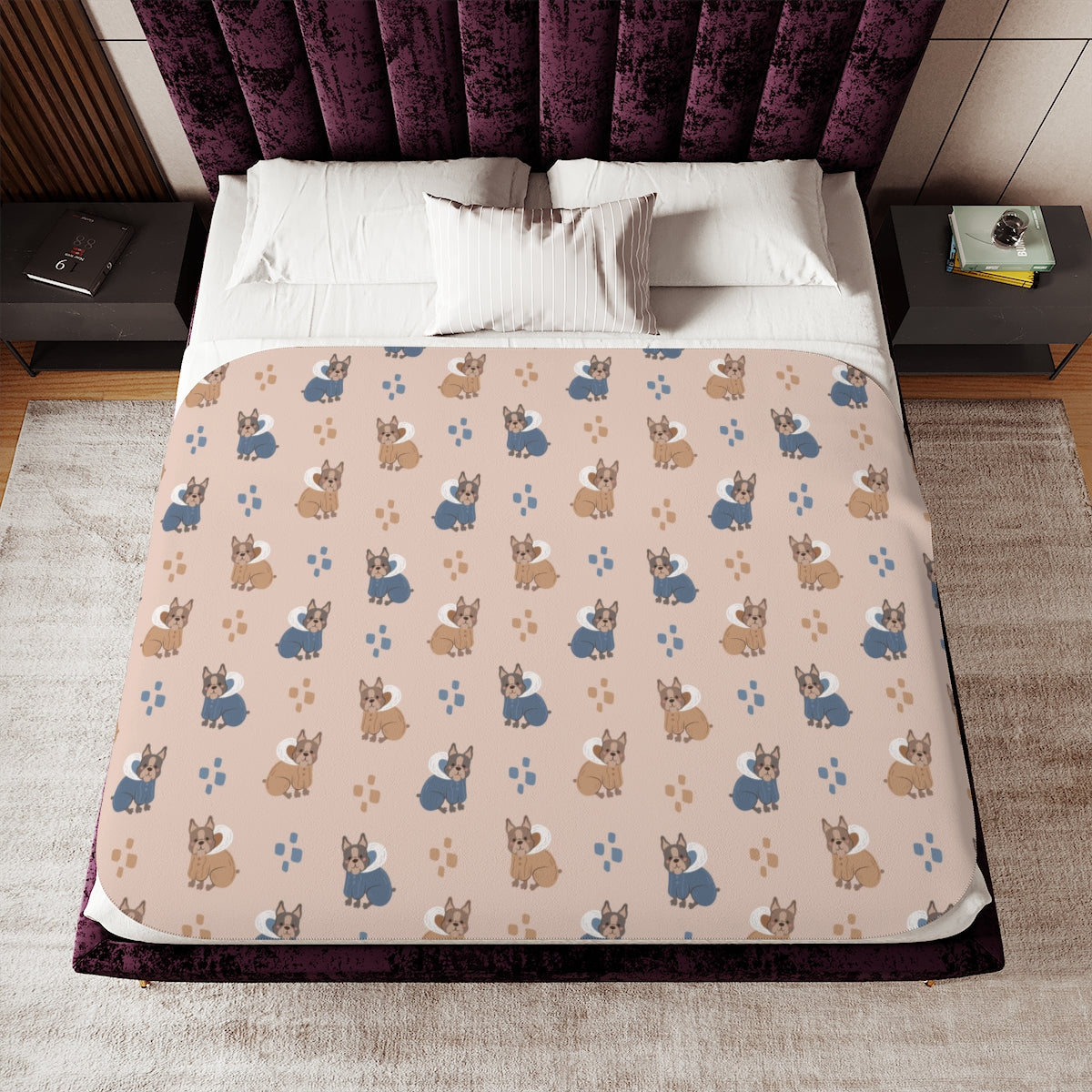 Sherpa Blanket, Two Colors