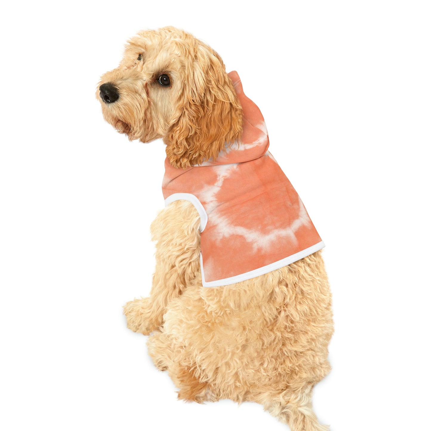 Tie Dye Matching Summer Dog Hoodie | Hello Peach