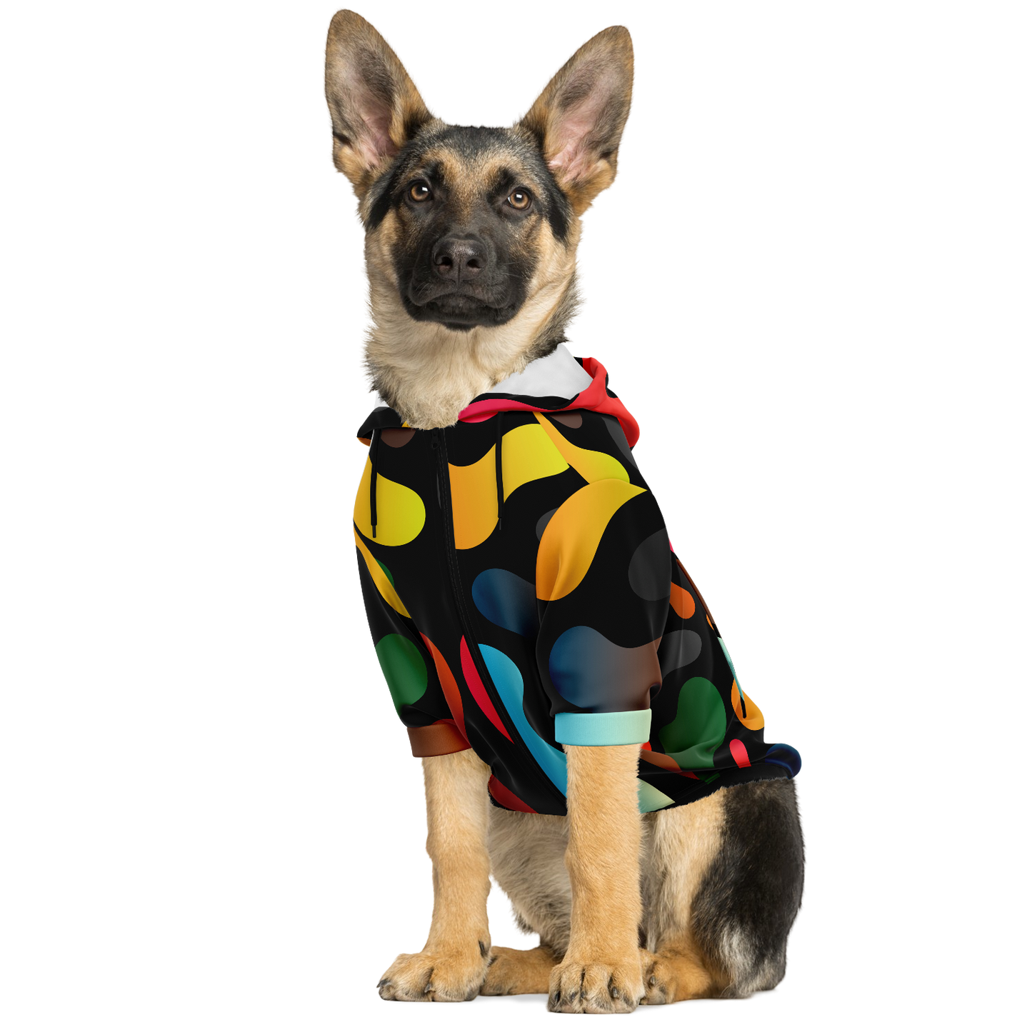 Camo-Dog Hoodie | Pop Art Camo