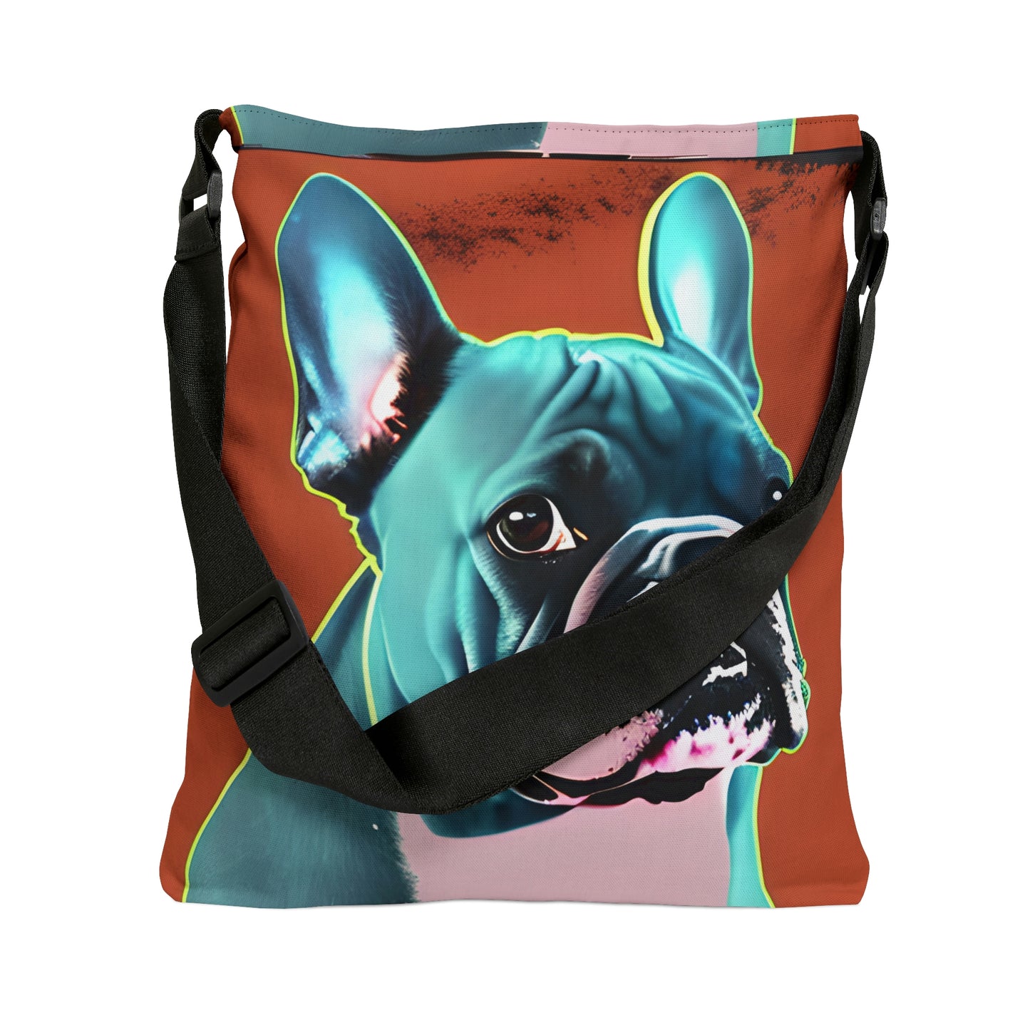 Copy of Frenchie Pop Art Print Tote Bag | Warhol