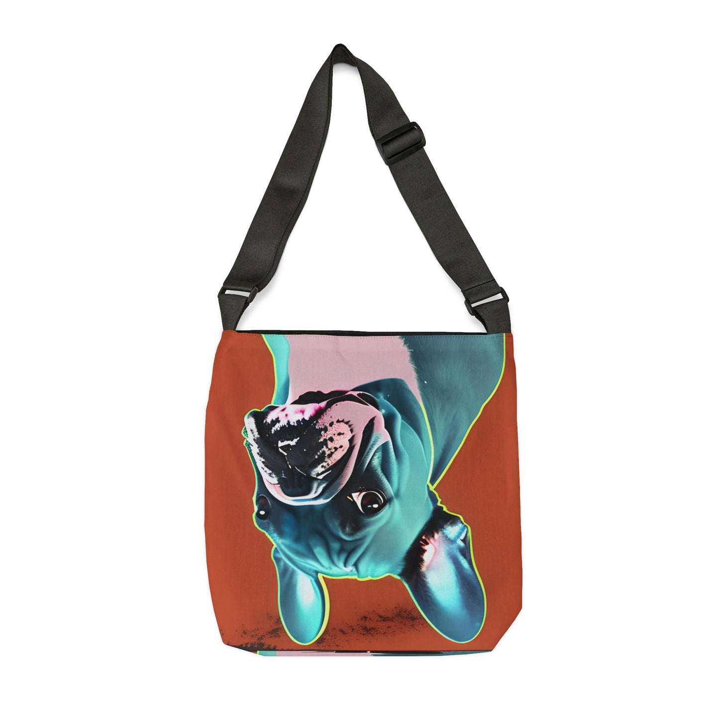 Copy of Frenchie Pop Art Print Tote Bag | Warhol
