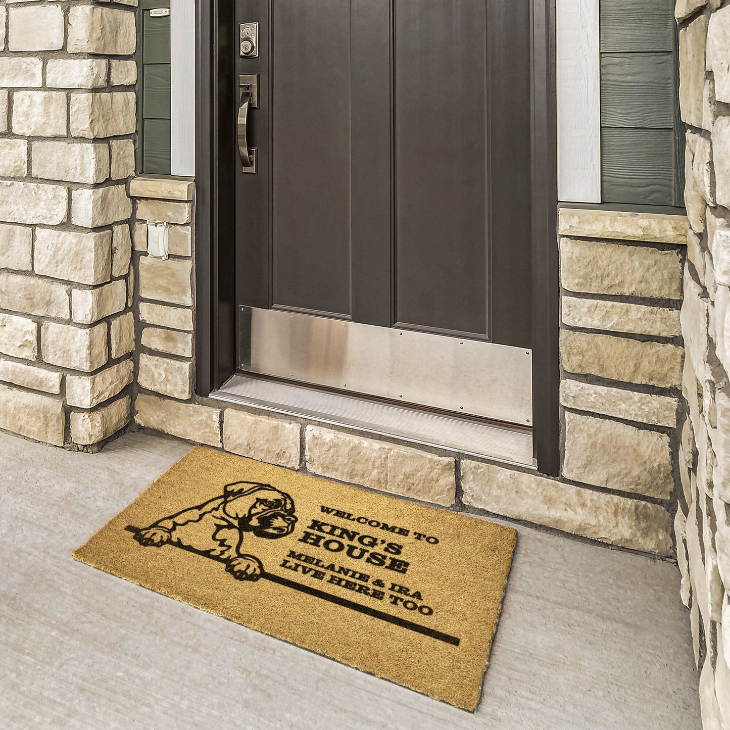 Personalized Dog Doormat | Boxer