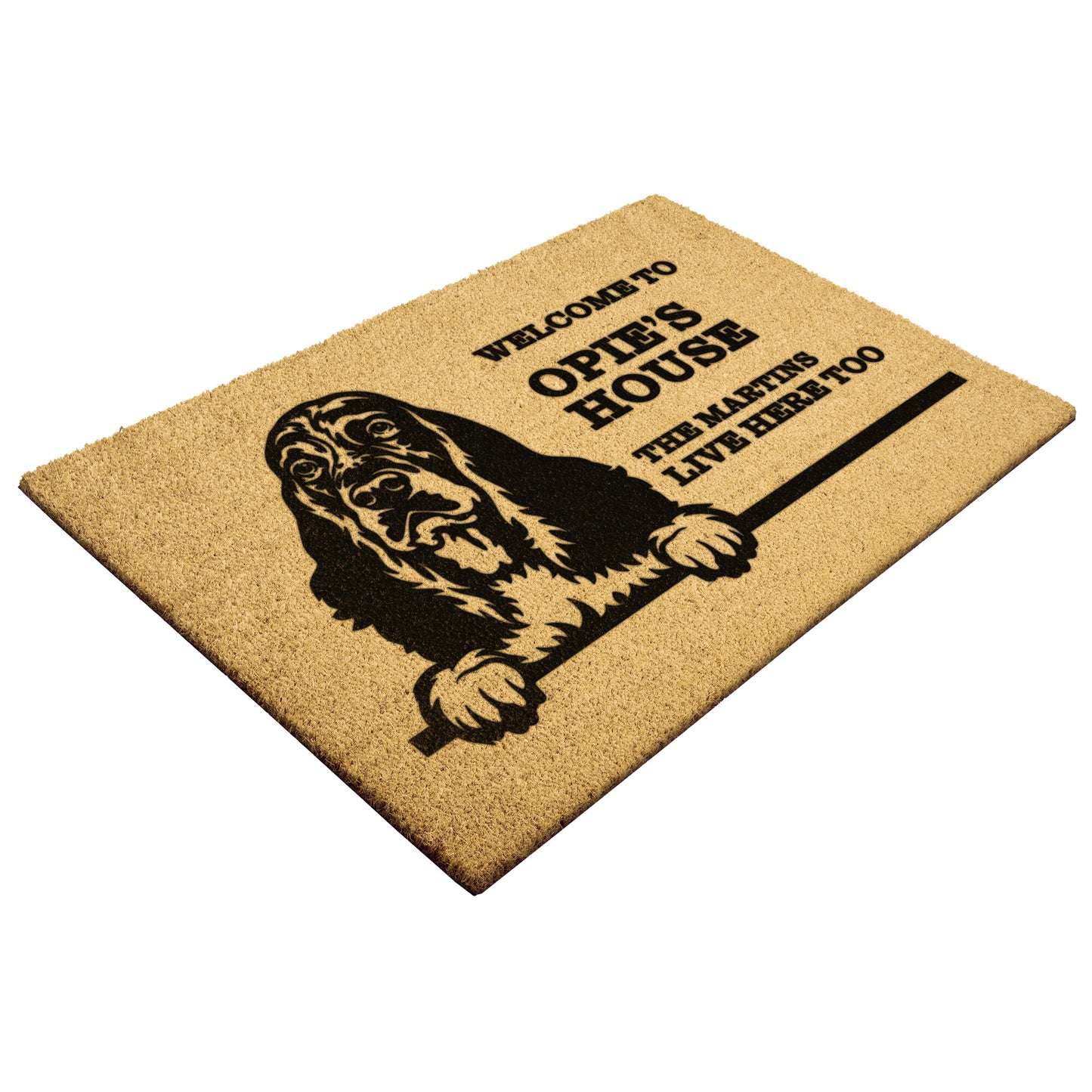 Personalized Dog Doormat | English Springer Spaniel