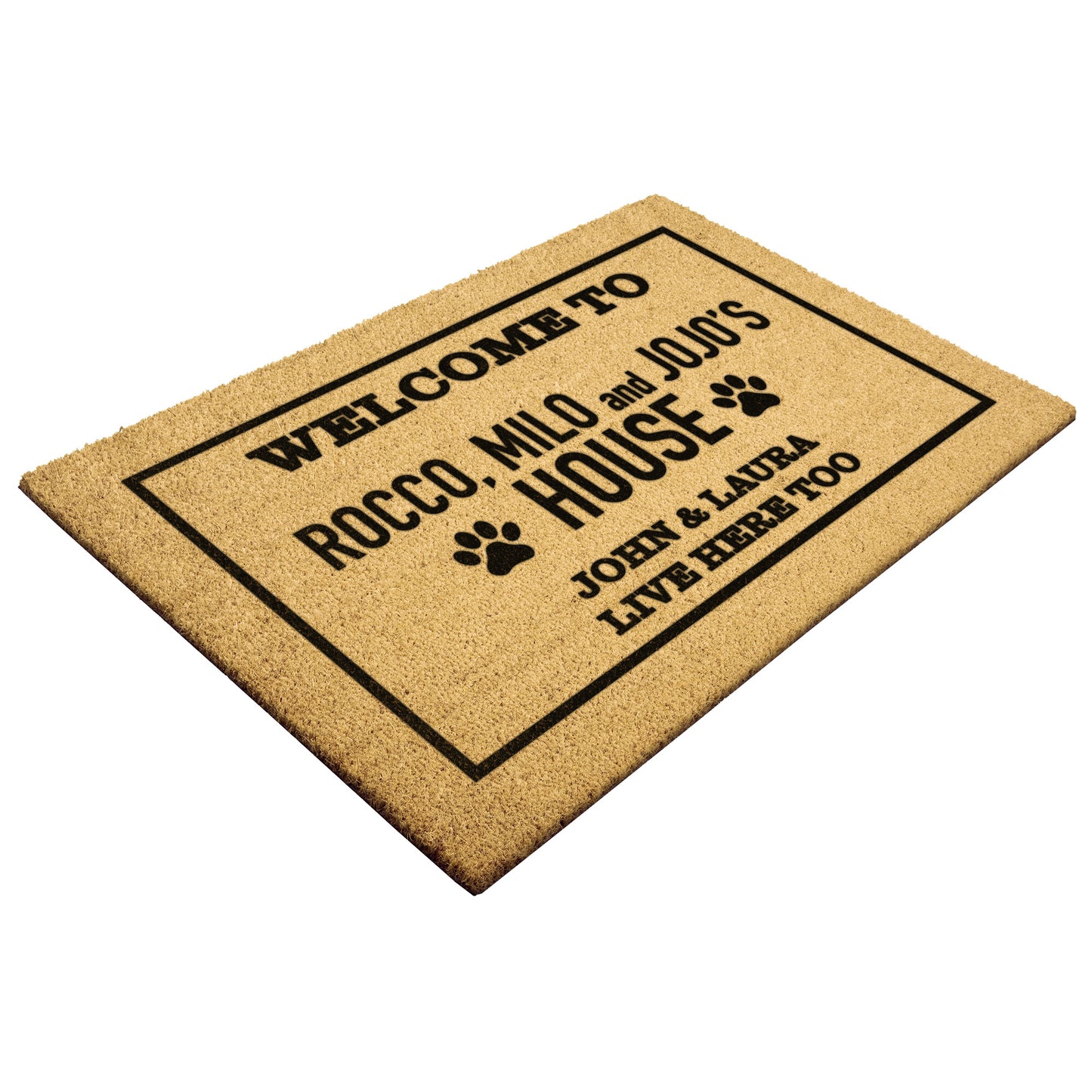 Personalized Doormat | Multi-Names