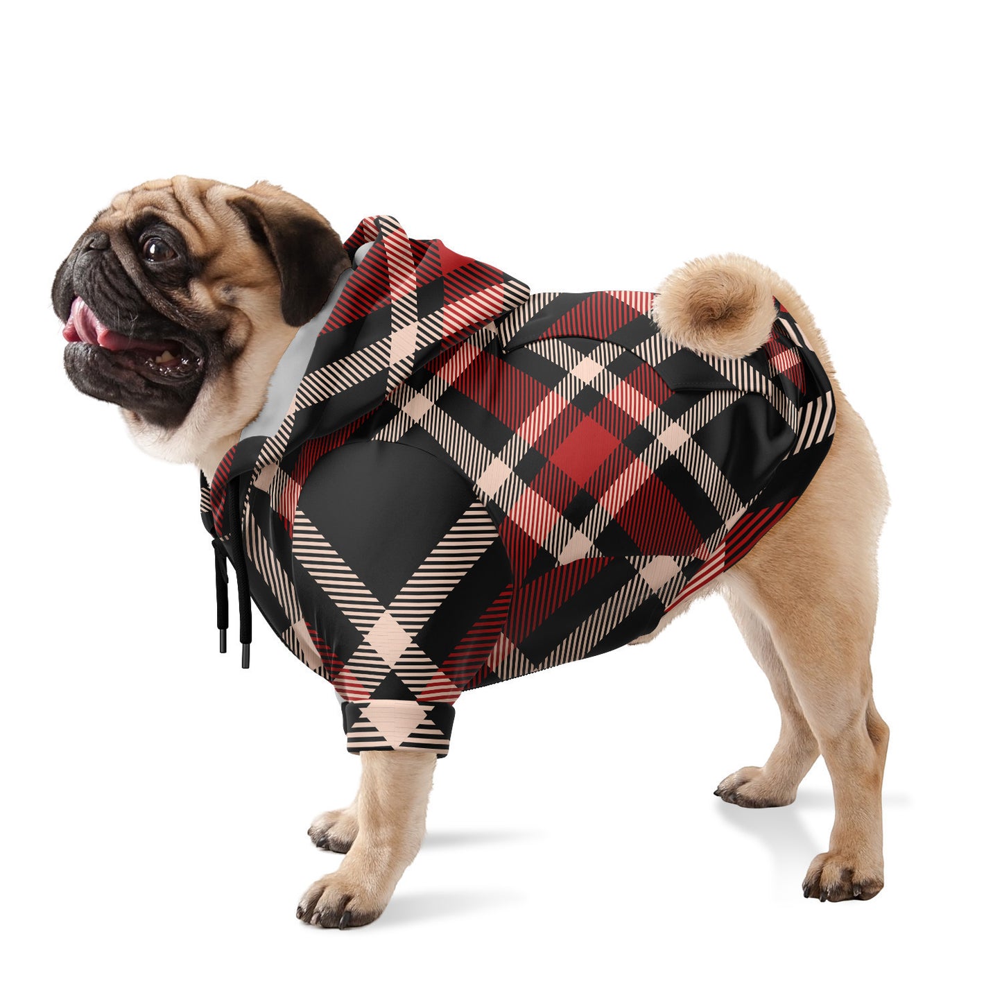 Tartan Hoodie | Red Tradition