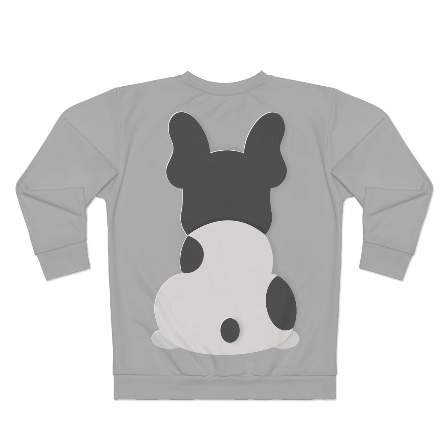 Coming & Going Frenchie Unisex Sweatshirt | Black & White