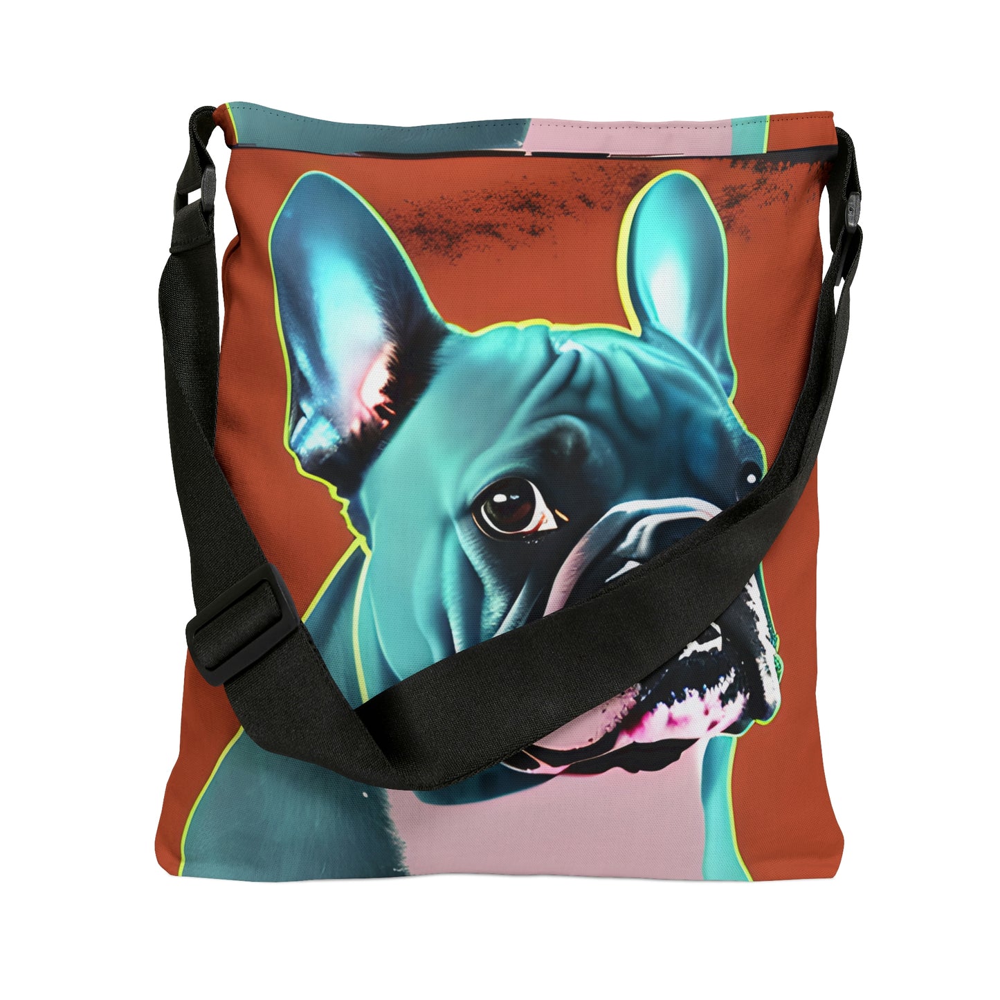 Copy of Frenchie Pop Art Print Tote Bag | Warhol