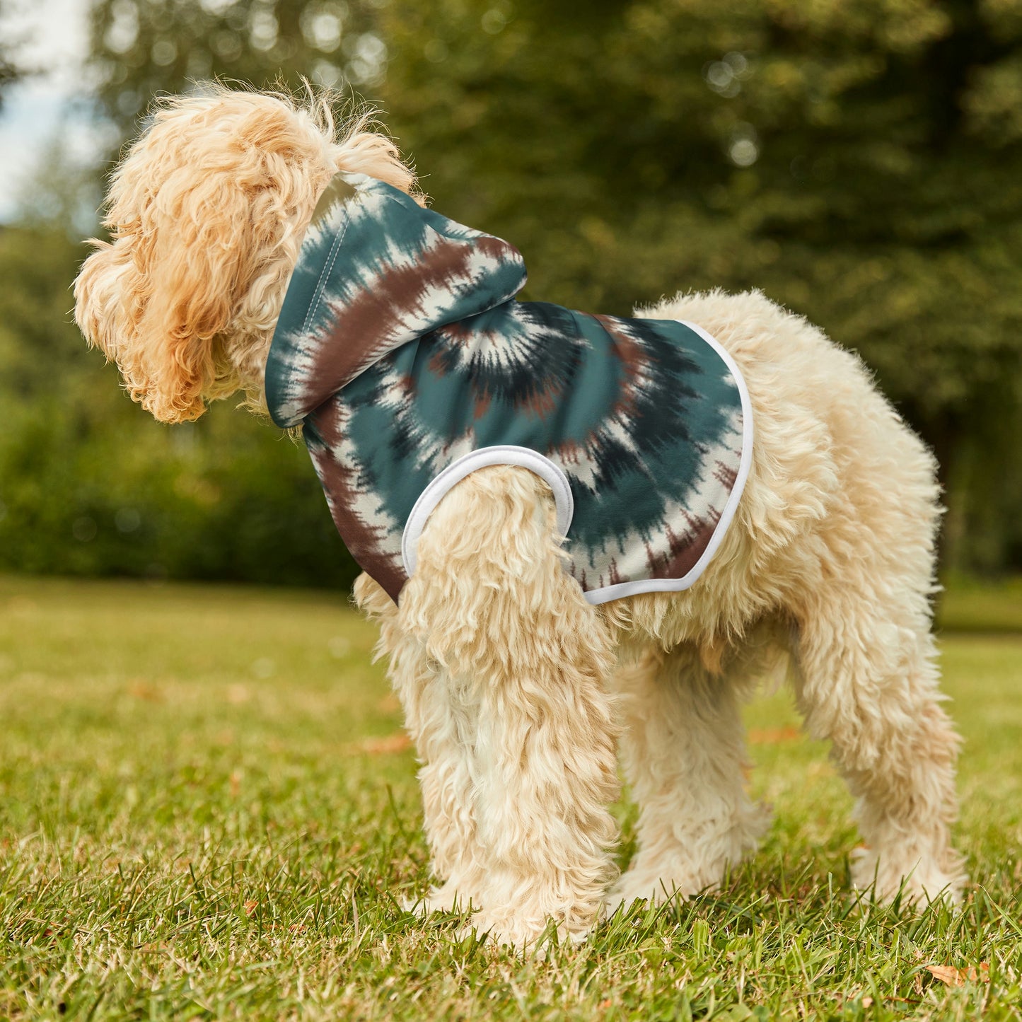 Copy of Tie Dye Matching Summer Dog Hoodie | Sausalito