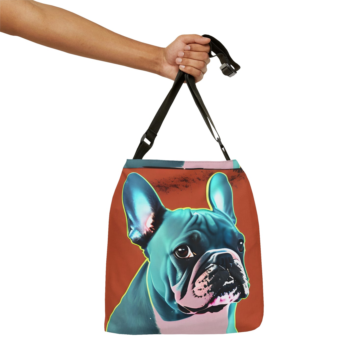 Copy of Frenchie Pop Art Print Tote Bag | Warhol