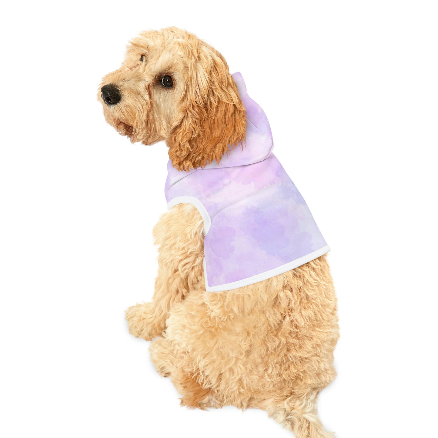 Tie Dye Matching Summer Dog Hoodie | Hydrangea