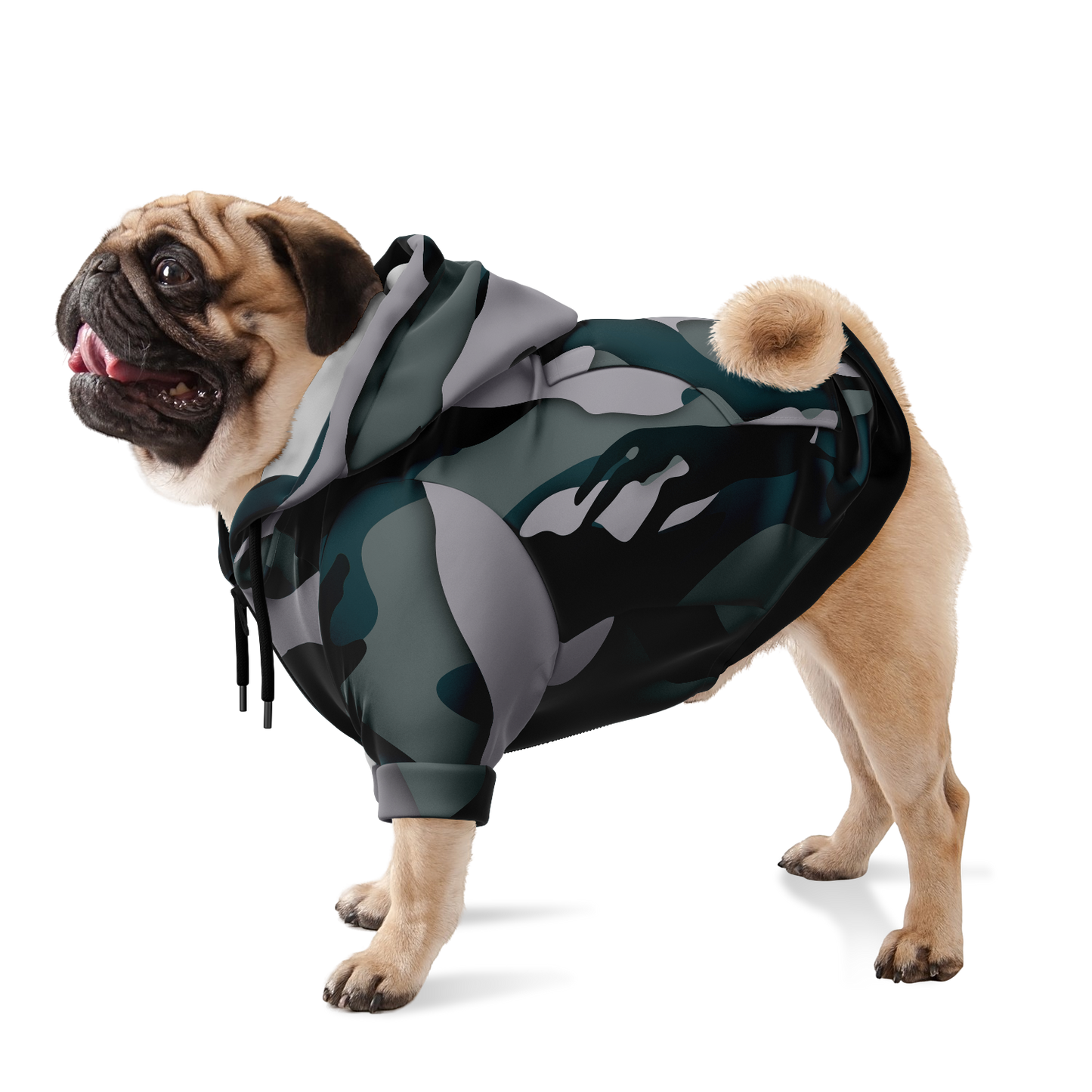 Camo-Dog Hoodie | 3D Camo