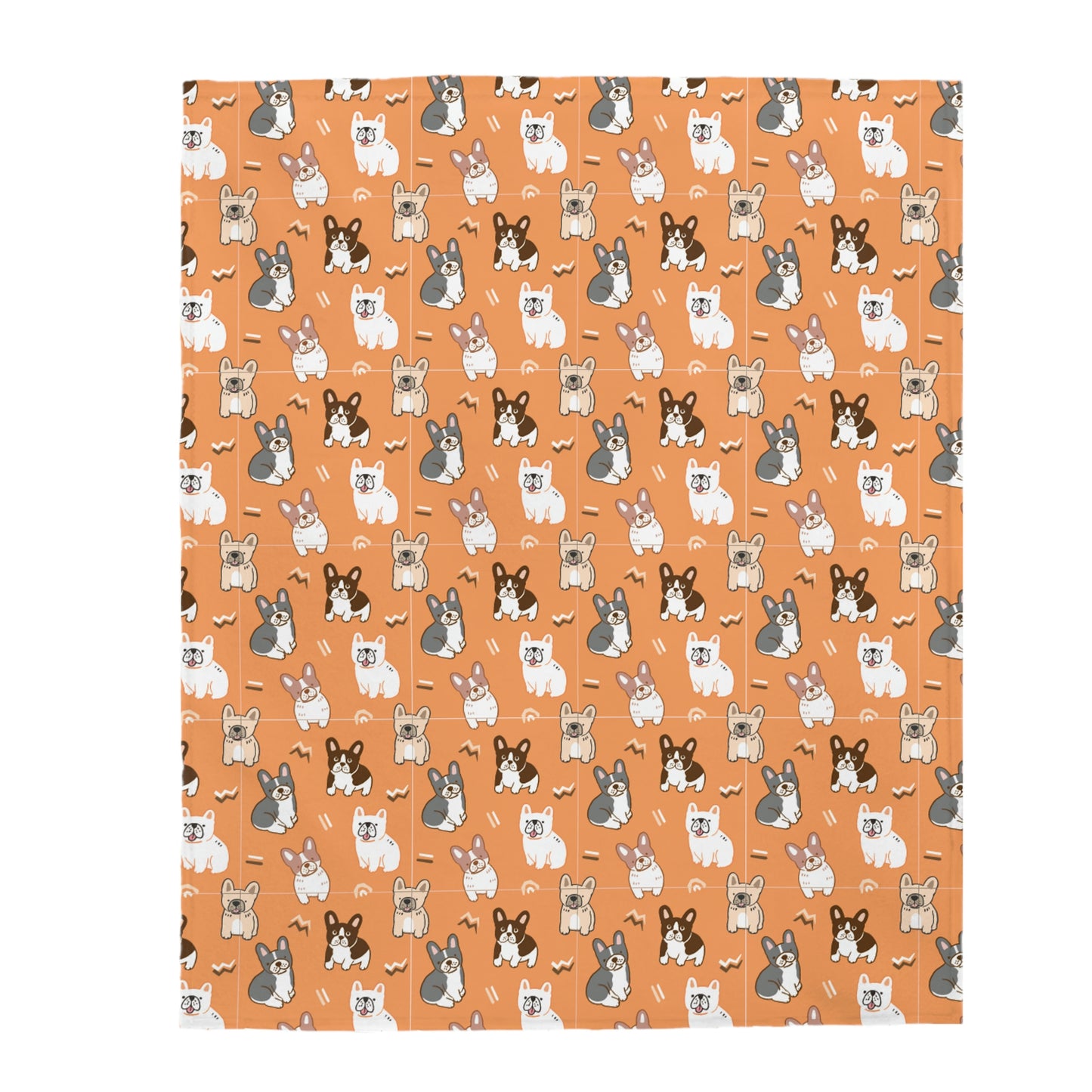 Velveteen Plush Blanket | All Colors Frenchie