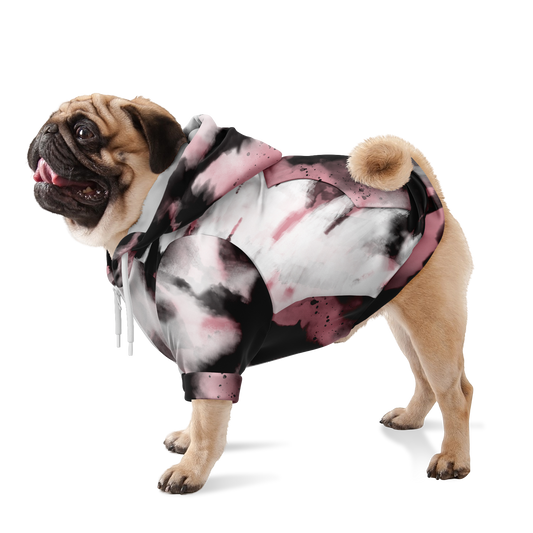 To-Dye-For Dog Hoodie | Rose´