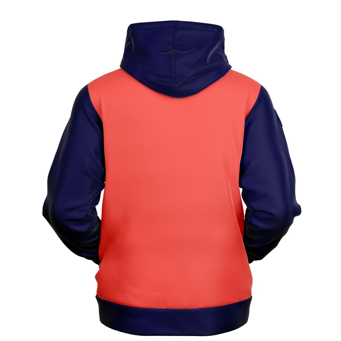 Hand-Made Color Block Hoodie | | Hooman | Regal