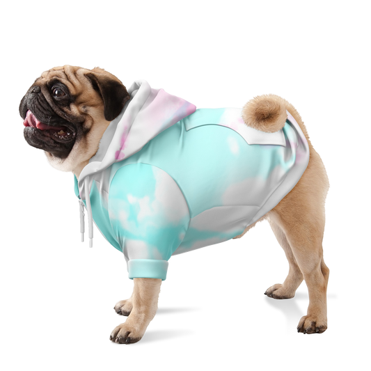 To-Dye-For Dog Hoodie | Snow Cone