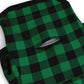 Classic Buffalo Plaid Dog Hoodie | Traditional Green II