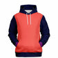 Hand-Made Color Block Hoodie | | Hooman | Regal