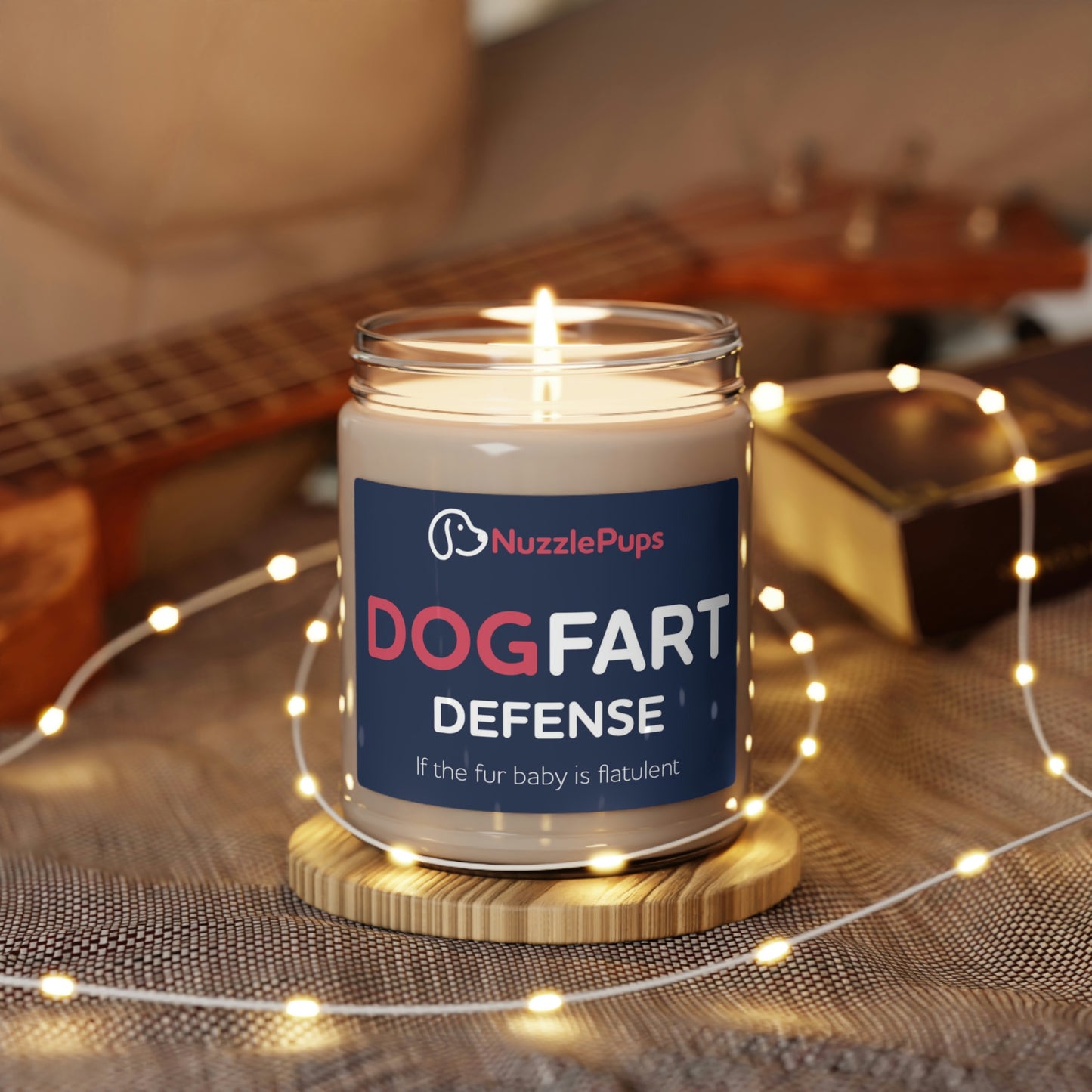 Dog Fart Defense Scented Soy Candle, 9oz