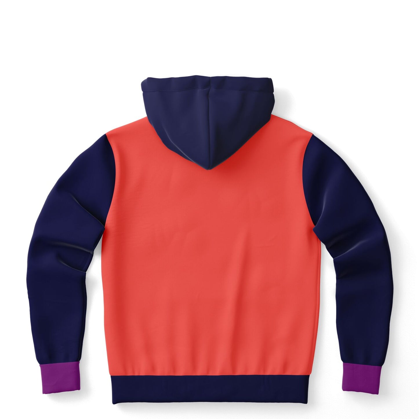 Hand-Made Color Block Hoodie | | Hooman | Regal