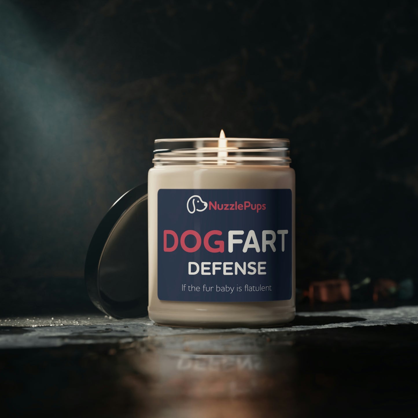 Dog Fart Defense Scented Soy Candle, 9oz