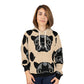 Frenchie Life | Black & Tan Unisex All Over Print Pullover Hoodie