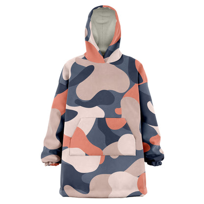 Hand-Made Snug Hoodie Wearable Blanket | Camo-Chic | Pucci Camo