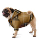 Classic Plaid Dog Hoodie | Sand Tartan