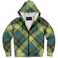 Hooman Microfleece Hoodie | New Forest Plaid