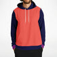 Hand-Made Color Block Hoodie | | Hooman | Regal