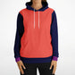 Hand-Made Color Block Hoodie | | Hooman | Regal