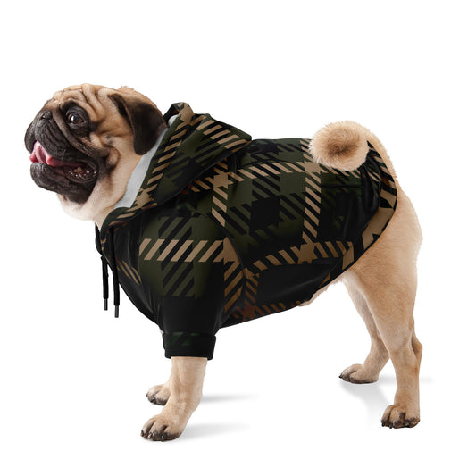 Classic Dog Hoodie | Mallard Tartan