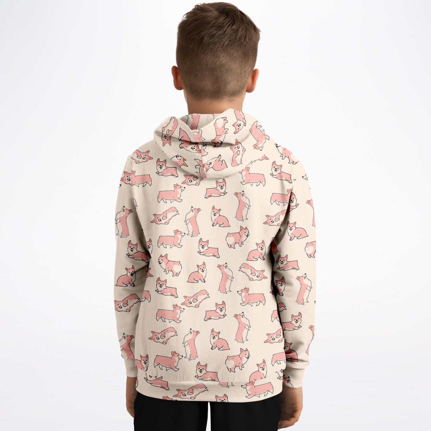 Youth Hoodie | Corgi Love