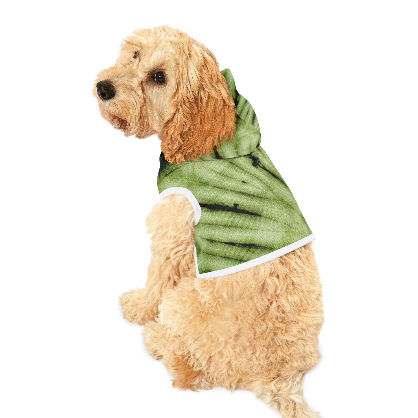 Tie Dye Matching Summer Dog Hoodie | Sea Kelp