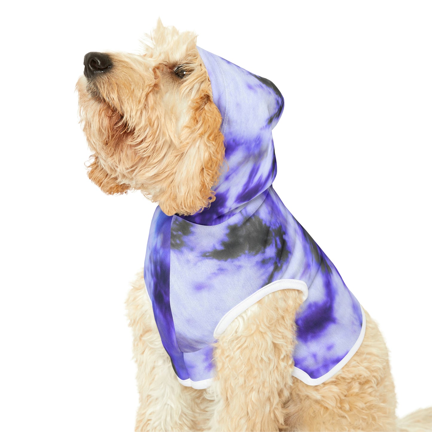 Tie Dye Matching Summer Dog Hoodie | Iris