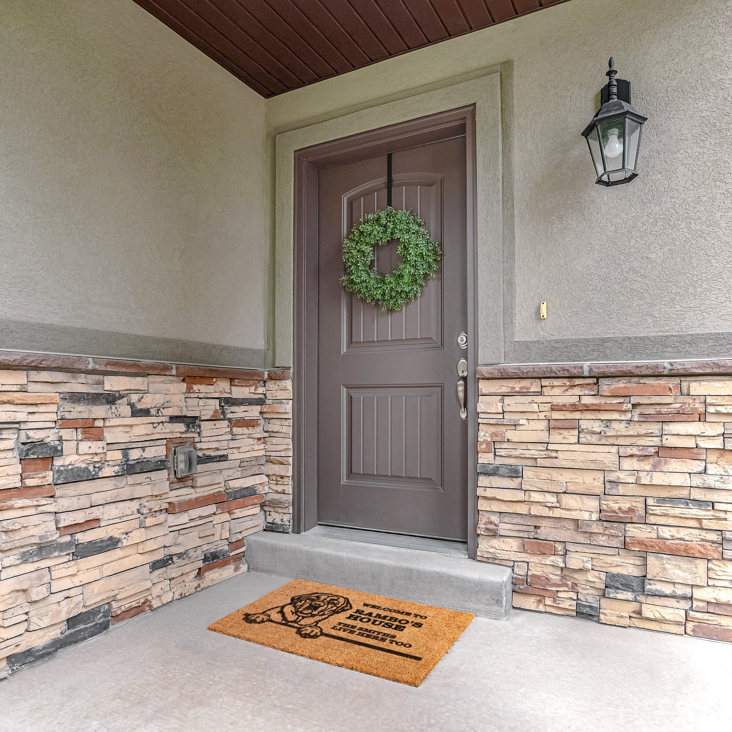 Personalized Dog Doormat | Labrador Retriever