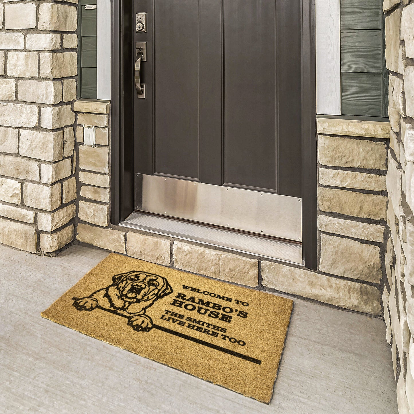 Personalized Dog Doormat | Labrador Retriever