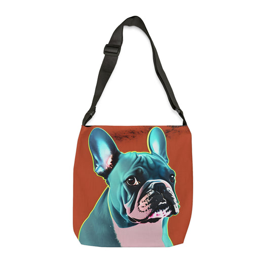 Frenchie Pop Art Print Tote Bag | Warhol