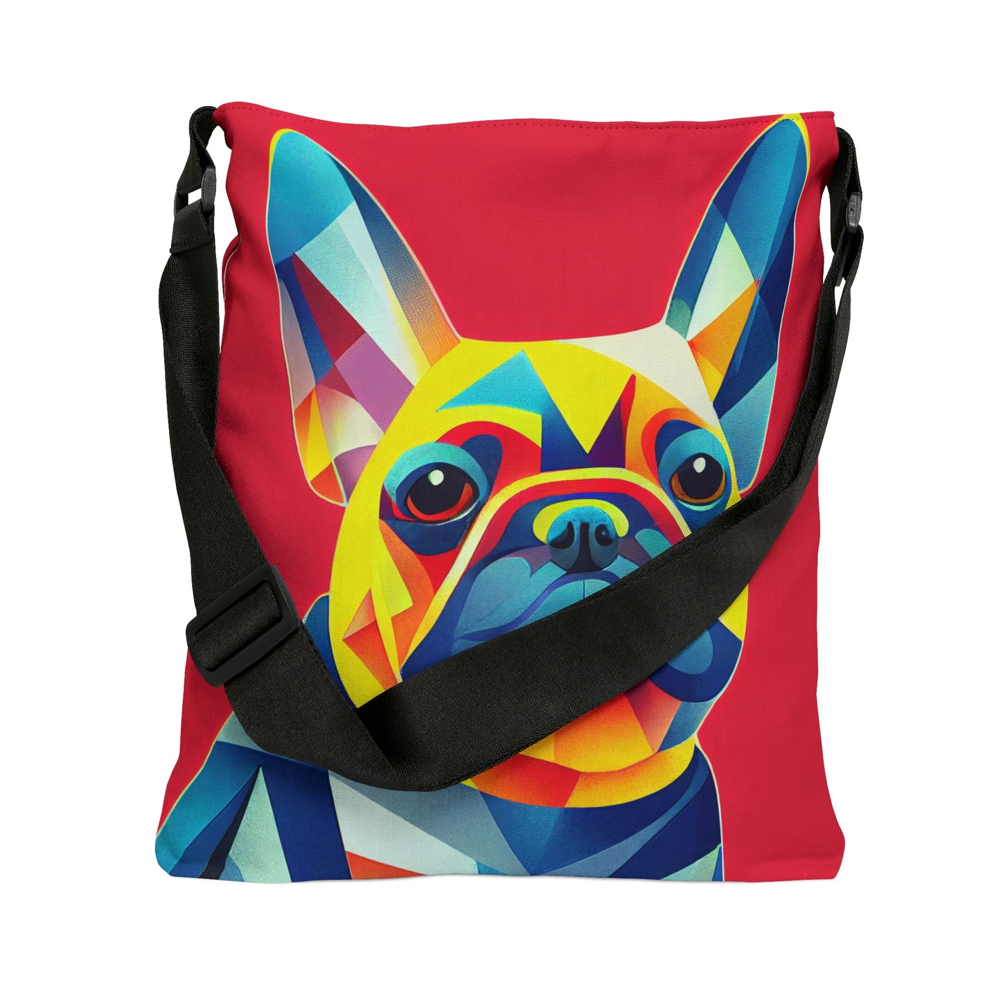 Frenchie Pop Art Print Tote Bag