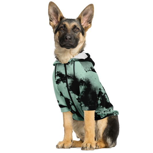 To-Dye-For Dog Hoodie | Mint