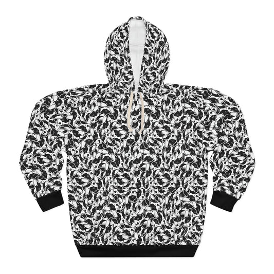 Frenchie Life Unisex All Over Print Pullover Hoodie