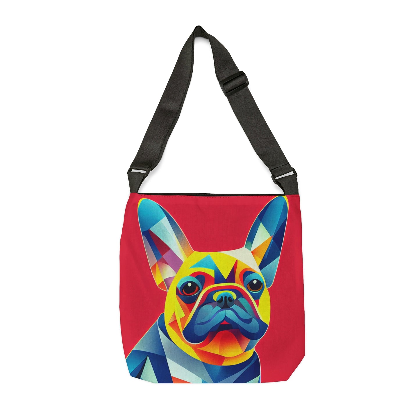 Frenchie Pop Art Print Tote Bag