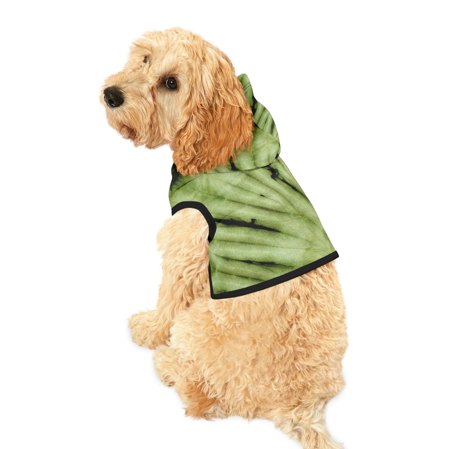 Tie Dye Matching Summer Dog Hoodie | Sea Kelp