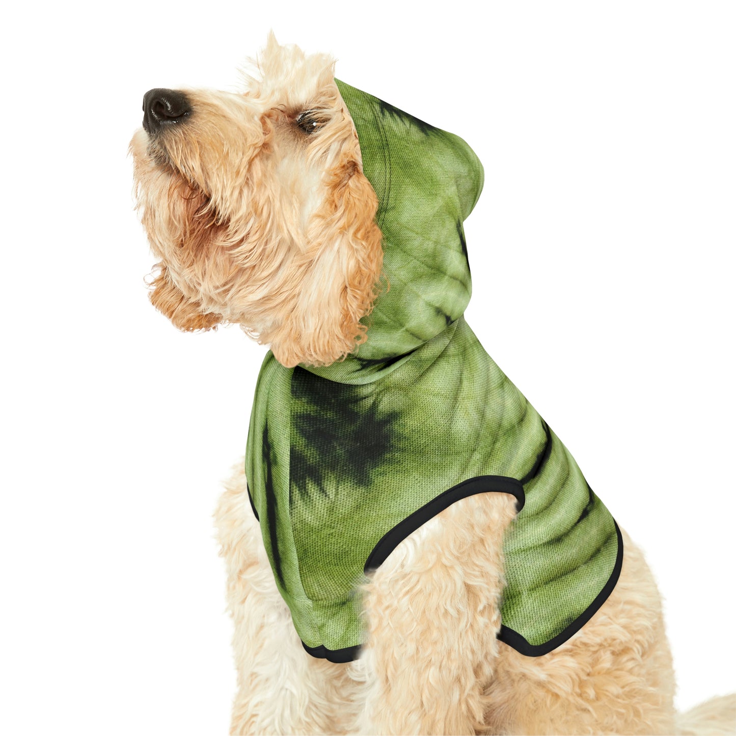 Tie Dye Matching Summer Dog Hoodie | Sea Kelp