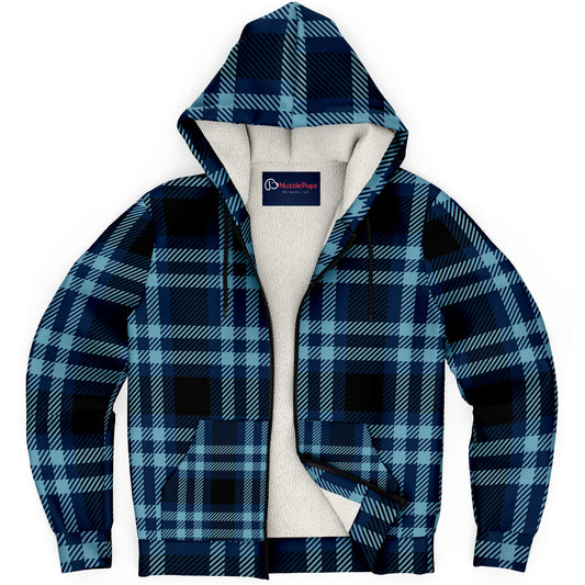 Hooman Microfleece Hoodie | Blue Mountain