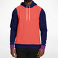 Hand-Made Color Block Hoodie | | Hooman | Regal