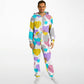 Hand-Made Be Mine Fashion Jumpsuit - Pop Hearts | Matching Dog Hoodie Available