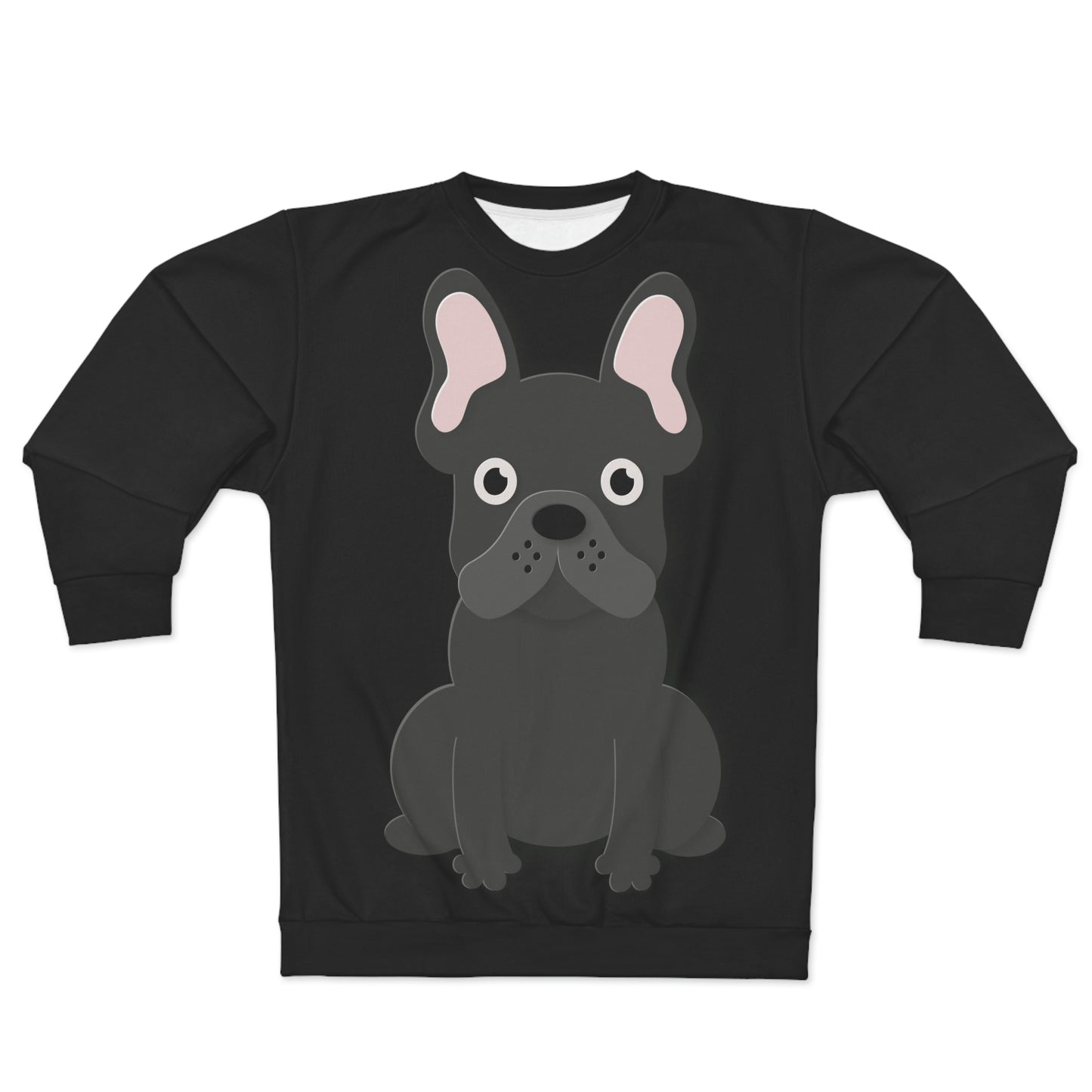 Coming & Going Frenchie Unisex Sweatshirt | Black