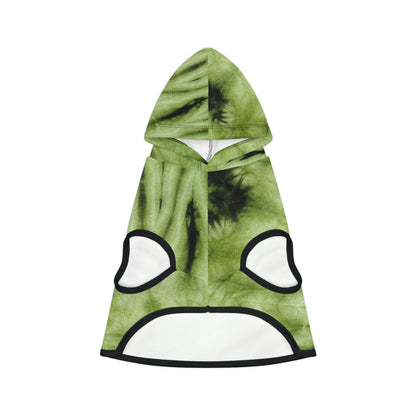 Tie Dye Matching Summer Dog Hoodie | Sea Kelp