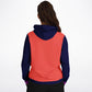 Hand-Made Color Block Hoodie | | Hooman | Regal
